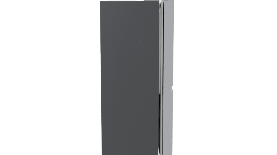Sleek Smart Refrigerator 3D Model - Professional 3D Model Render 8