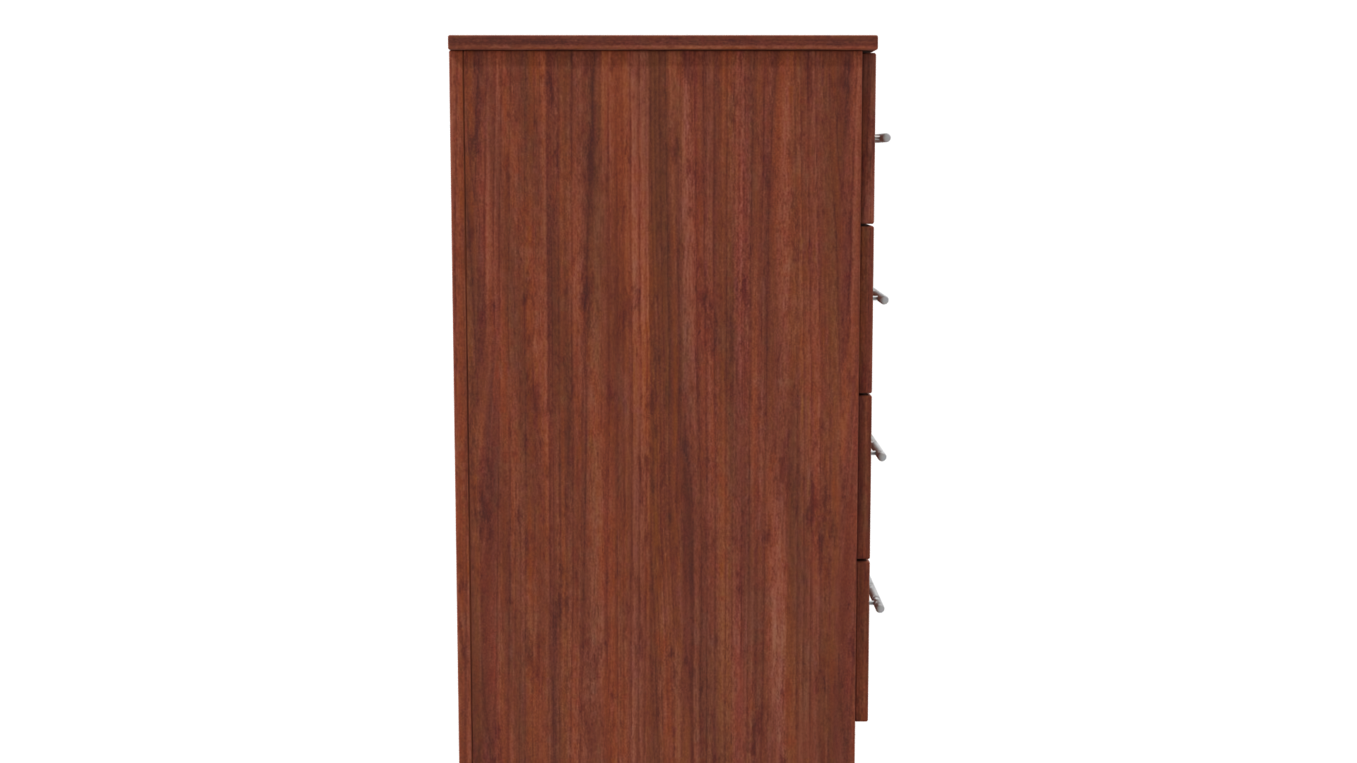 Wooden Modern 8-Drawer Dresser - Professional 3D Model Render 8