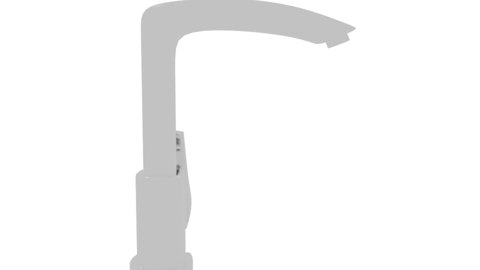 Sleek Modern Faucet Model 3D - Professional 3D Model Render 8