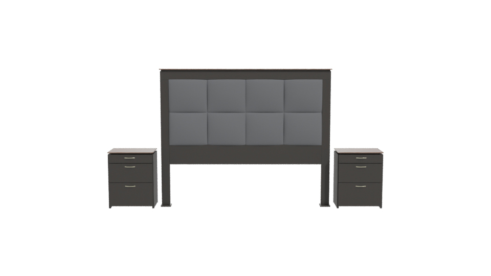 Elegant Bedroom Furniture Set 3D - Professional 3D Model Render 11