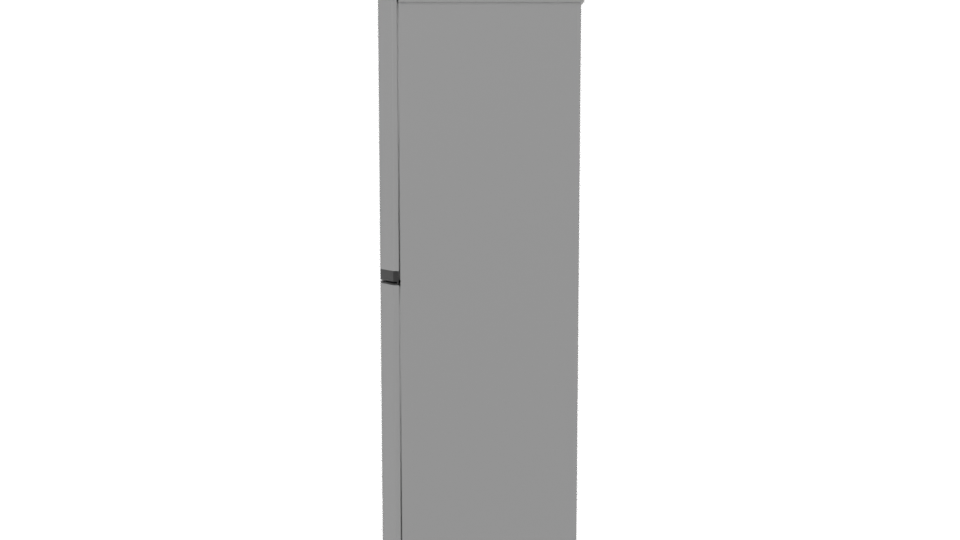 Stylish Refrigerator 3D Model - Professional 3D Model Render 2