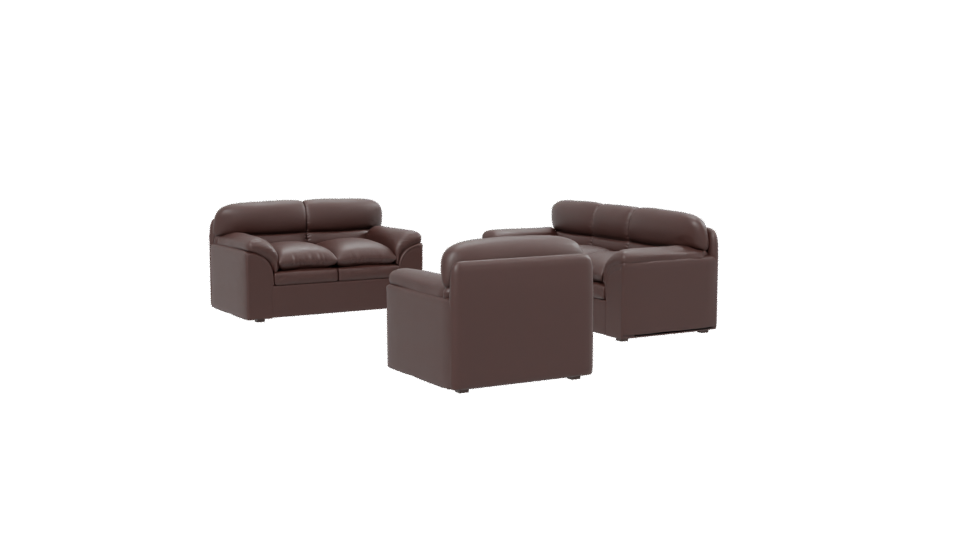 Modern Living Room Sofa Set 3D - Professional 3D Model Render 13