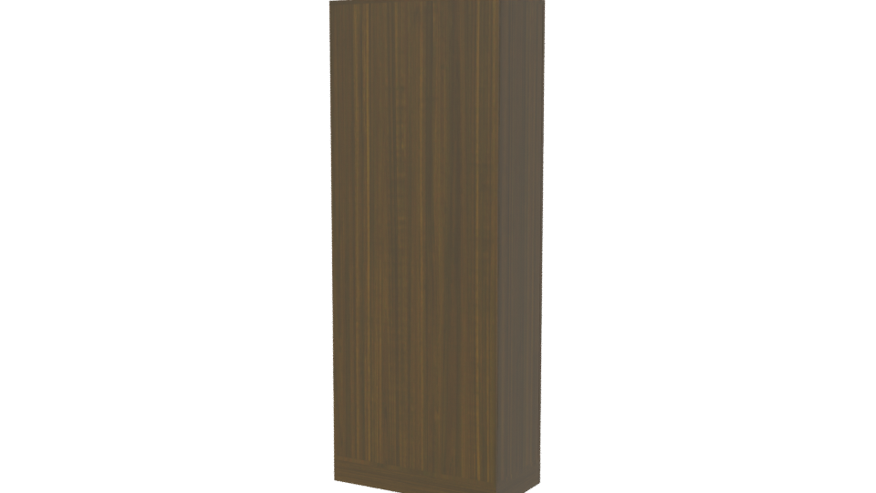 Stylish Wooden Storage Cabinet 3D - Professional 3D Model Render 6