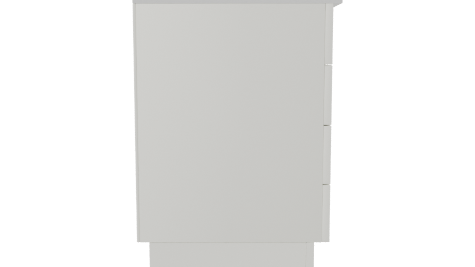 Modern Chest of Drawers 3D Model - Professional 3D Model Render 8