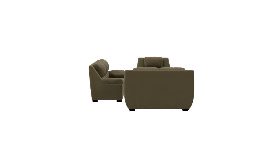 Cozy Modern Sofa Set 3D - Professional 3D Model Render 8