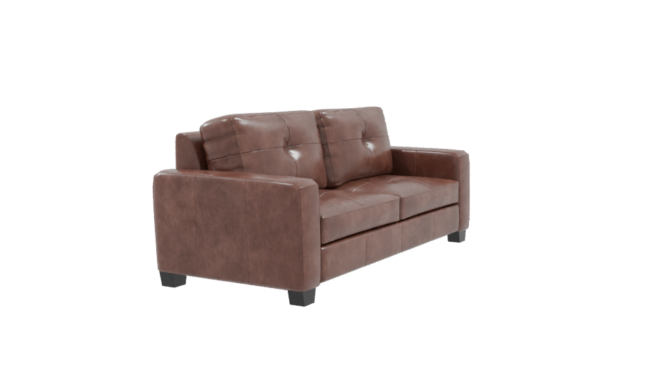 Stylish Leather Sofa Model 3D - Professional 3D Model Render 9