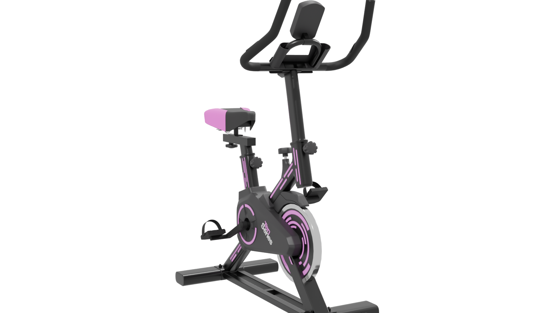 Stylish Home Exercise Bike 3D Model - Professional 3D Model Render 13
