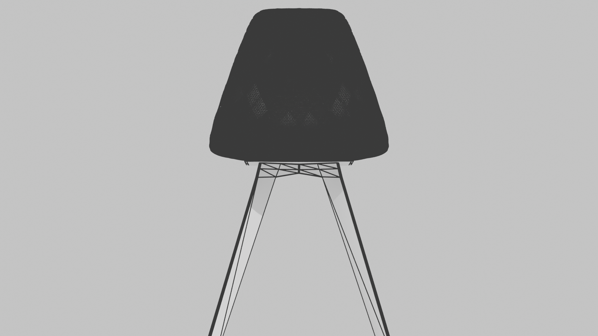 Stylish Textured Dining Chair Model - Professional 3D Model Render 16