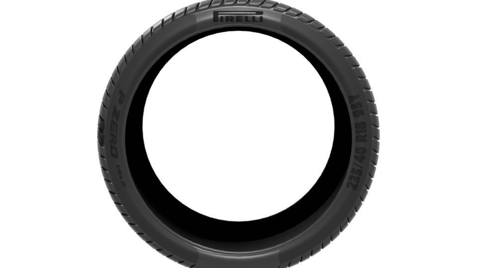 High-Performance Racing Tire 3D Model - Professional 3D Model Render 5