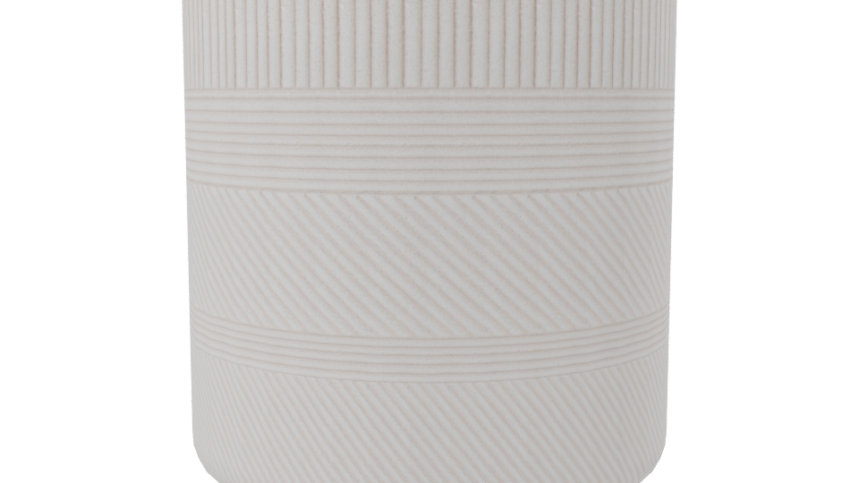 Stylish Ceramic Planter Model - Professional 3D Model Render 8