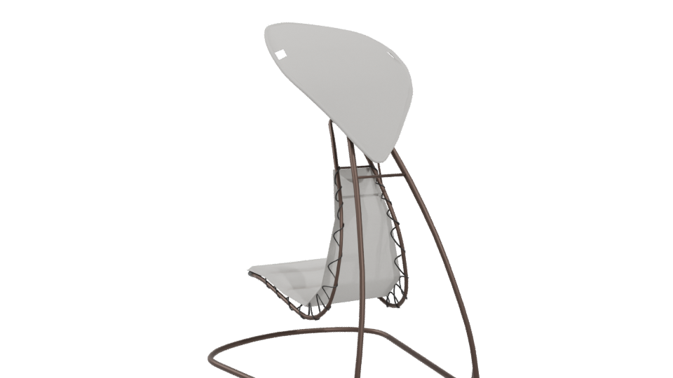 Minimalist Hanging Chair 3D Model - Professional 3D Model Render 4