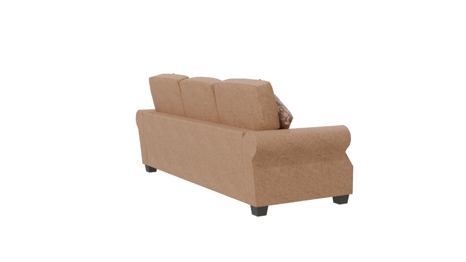 Florida Sofa 3C Cafe Claro Model - Professional 3D Model Render 7