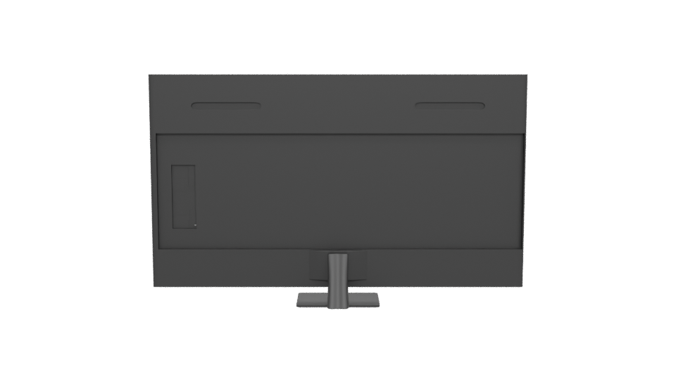 Sleek Modern Television 3D Model - Professional 3D Model Render 5