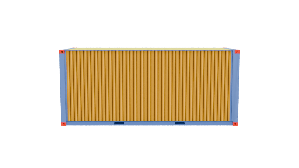 Stylish Modern Container Home 3D - Professional 3D Model Render 5