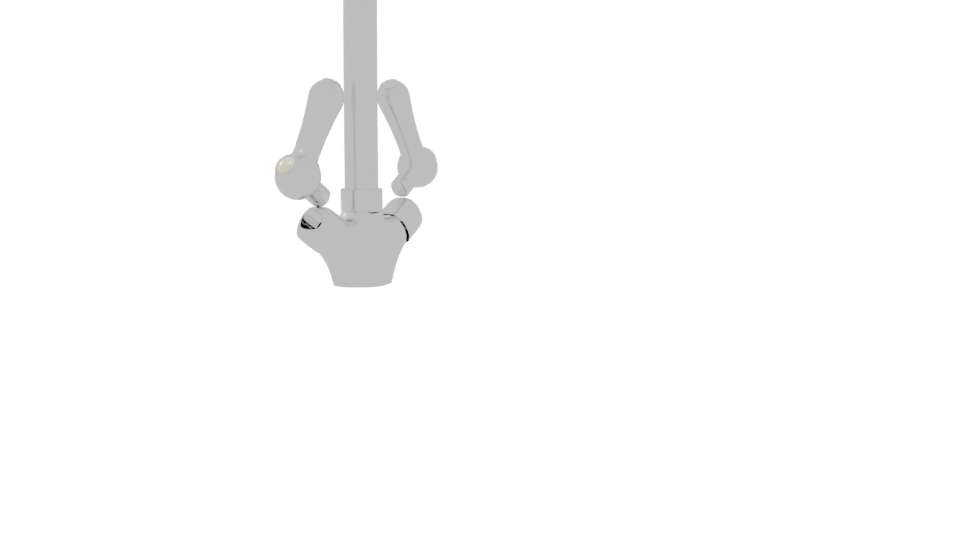 Stylish Kitchen Faucet 3D Model - Professional 3D Model Render 9