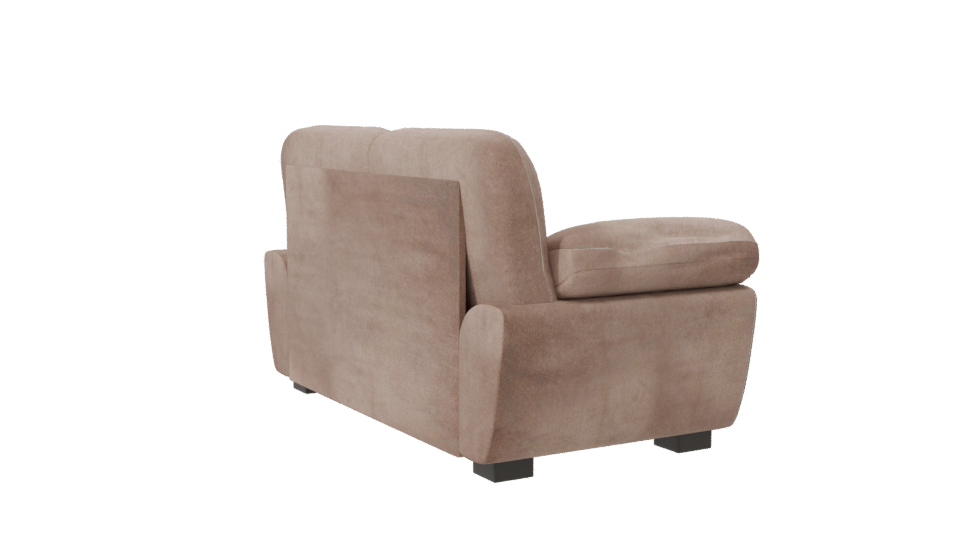 Stylish Contemporary Fabric Sofa 3D Model - Professional 3D Model Render 7