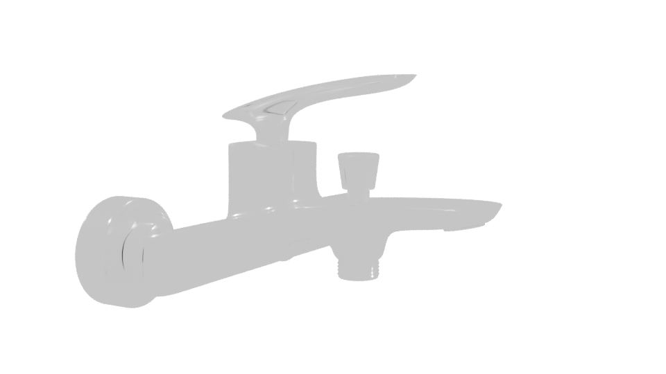 Stylish Bathroom Sink Tap 3D - Professional 3D Model Render 9