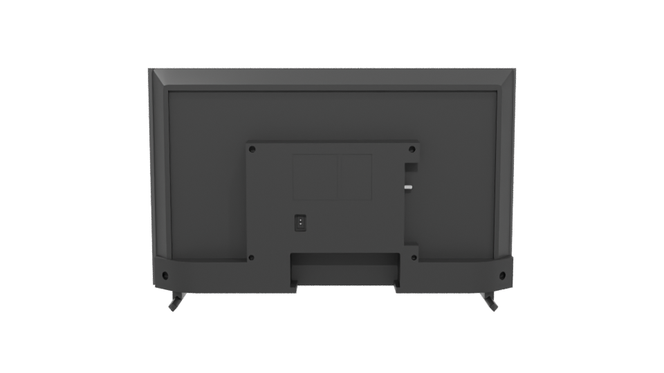 Sleek Modern Flat-Screen TV 3D Model - Professional 3D Model Render 5