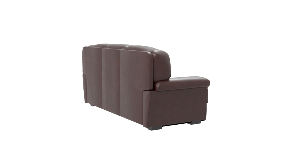 Premium Leather Sofa Model 3D - Professional 3D Model Render 7