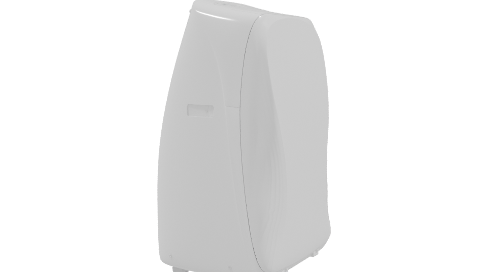 Sleek White Appliance Model 3D - Professional 3D Model Render 9