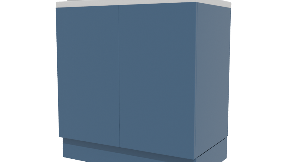 Stylish Modern Kitchen Cabinet 3D - Professional 3D Model Render 12