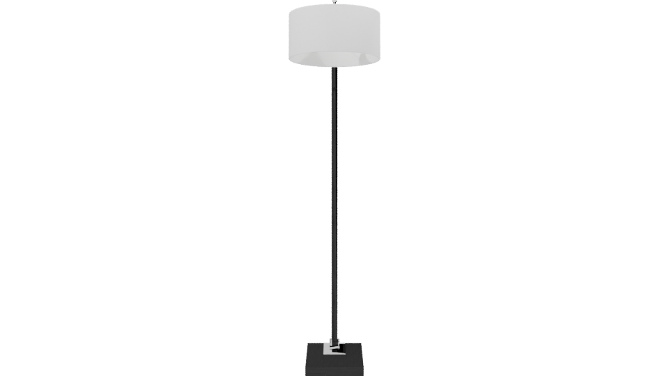 Sleek Modern Floor Lamp 3D Model - Professional 3D Model Render 2