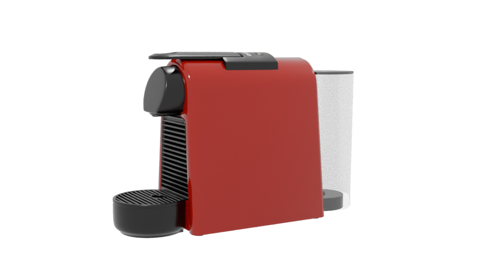 Sleek Modern Coffee Maker 3D - Professional 3D Model Render 13