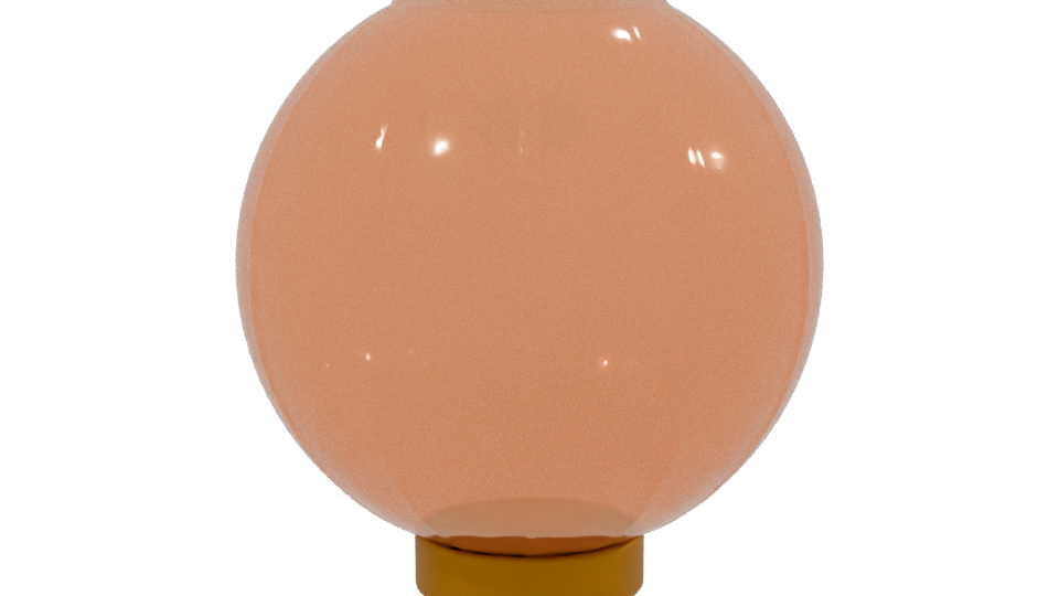 Glossy Decorative Lantern 3D Model - Professional 3D Model Render 2