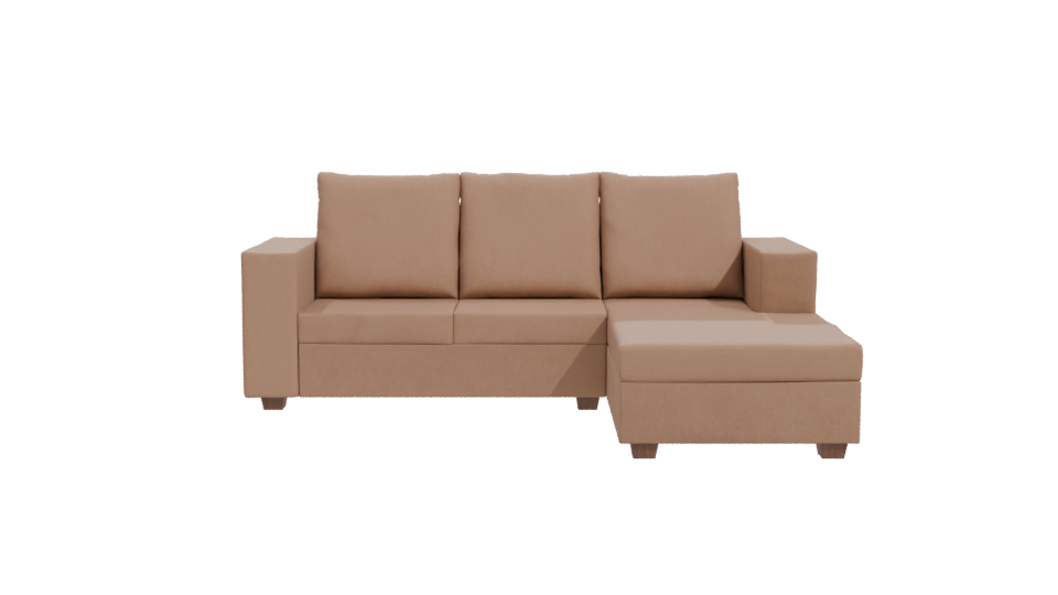 Stylish Modern Sofa 3D Model - Professional 3D Model Render 11