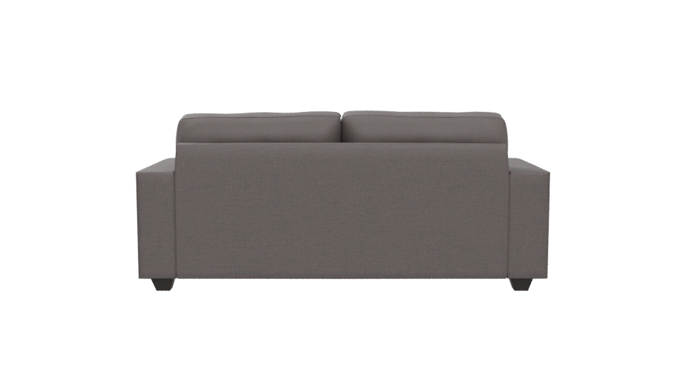 Contemporary Grey Sofa Model - Professional 3D Model Render 5