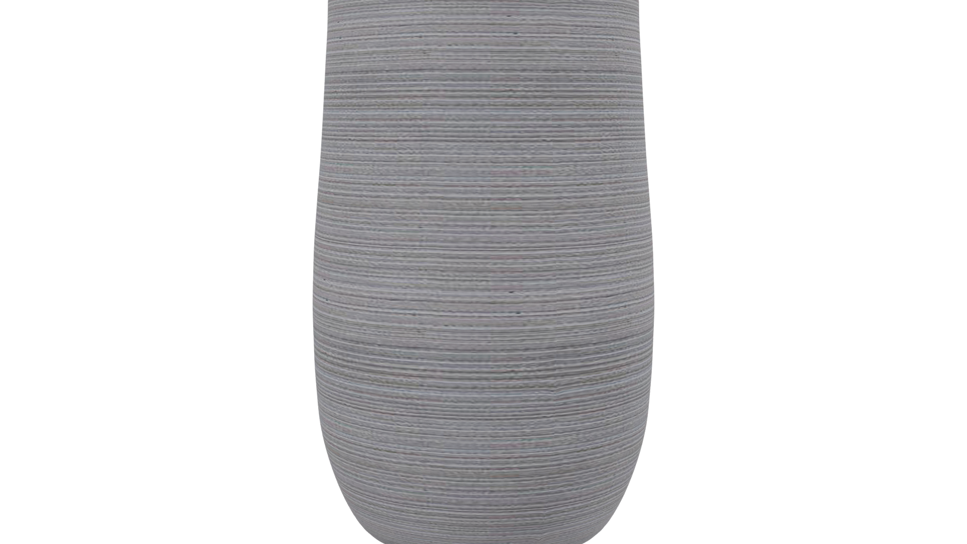 Tall Taupe Fiber Planter 3D Model - Professional 3D Model Render 17