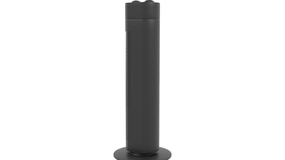 Sleek Modern Tower Fan 3D - Professional 3D Model Render 3