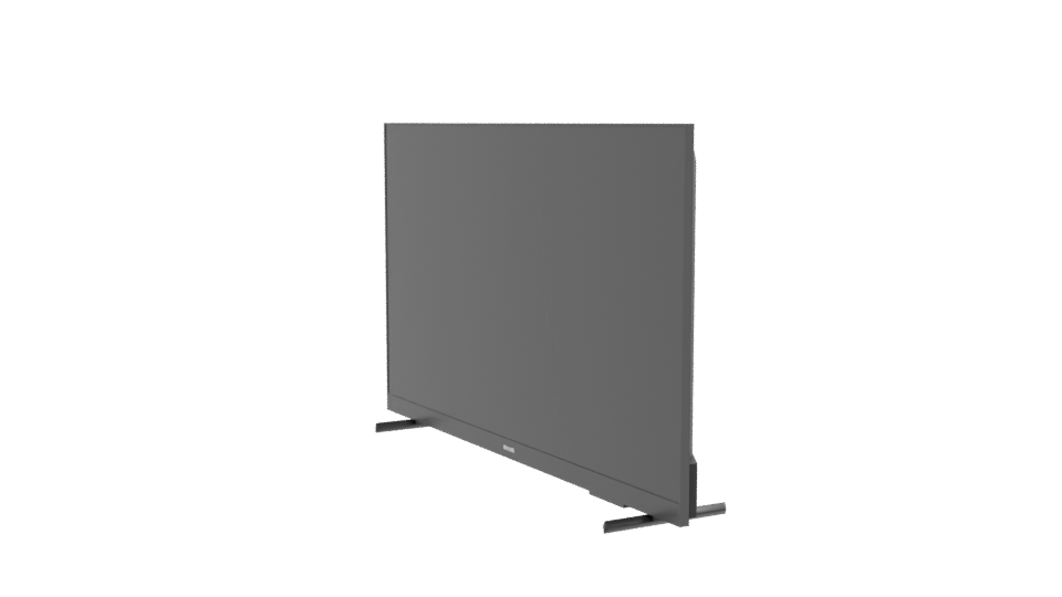 Sleek Modern Flat Screen TV 3D - Professional 3D Model Render 13