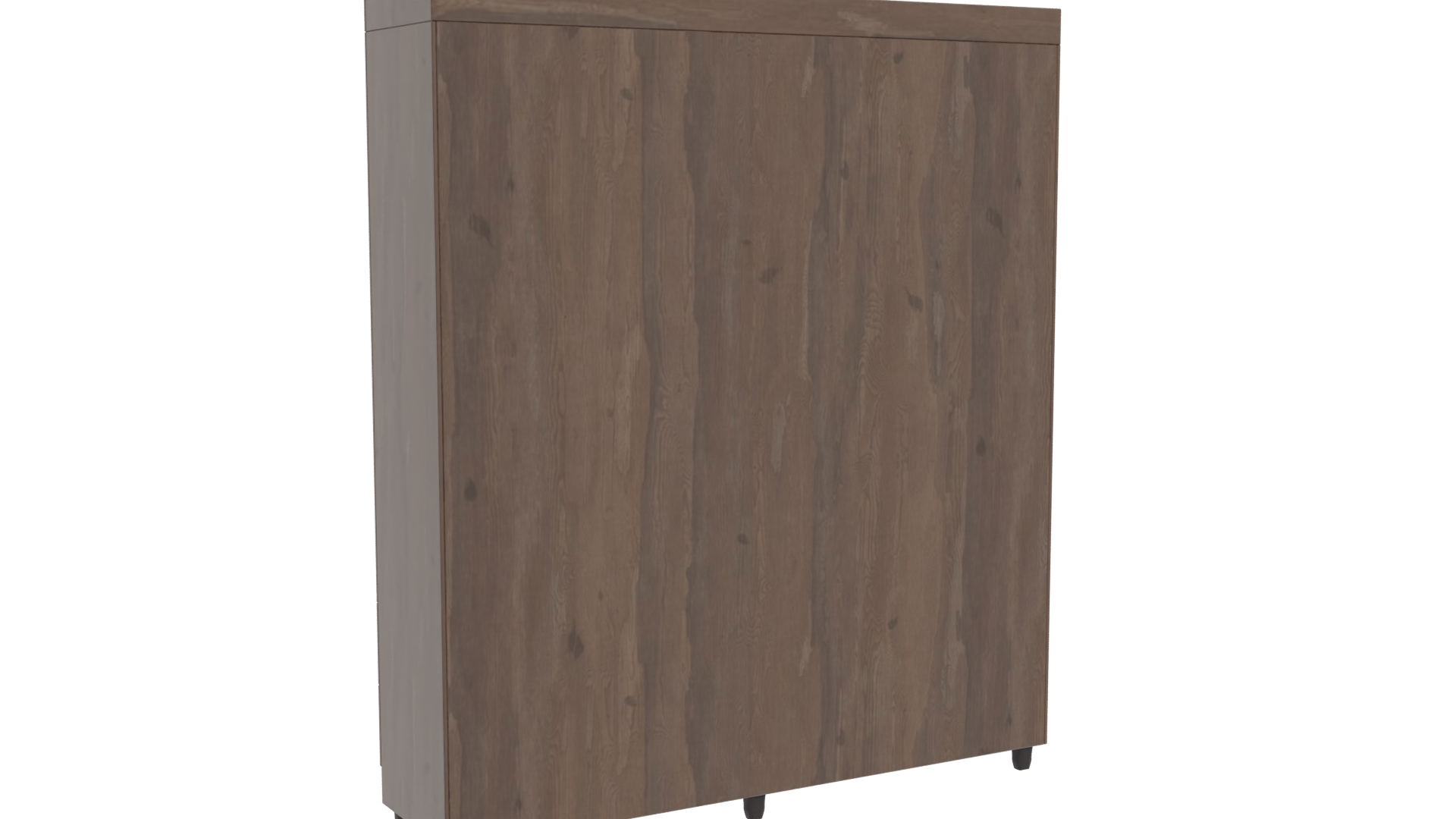 Stylish Wooden Cabinet 3D Model - Professional 3D Model Render 4