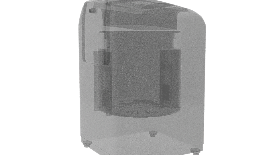 Compact Top-Loading Washing Machine 3D - Professional 3D Model Render 7