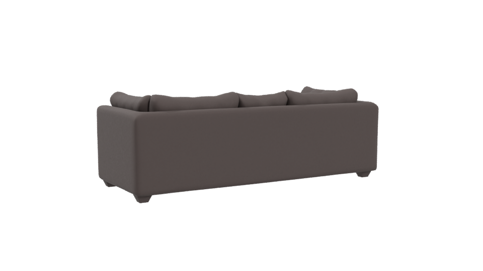 Stylish Contemporary Sofa 3D Model - Professional 3D Model Render 4