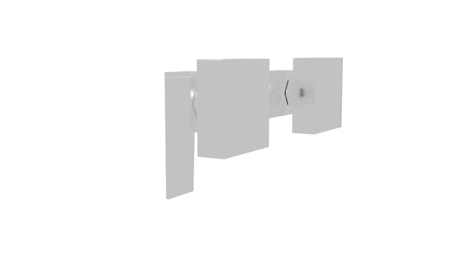 Contemporary Wall Mounted Faucet 3D - Professional 3D Model Render 3