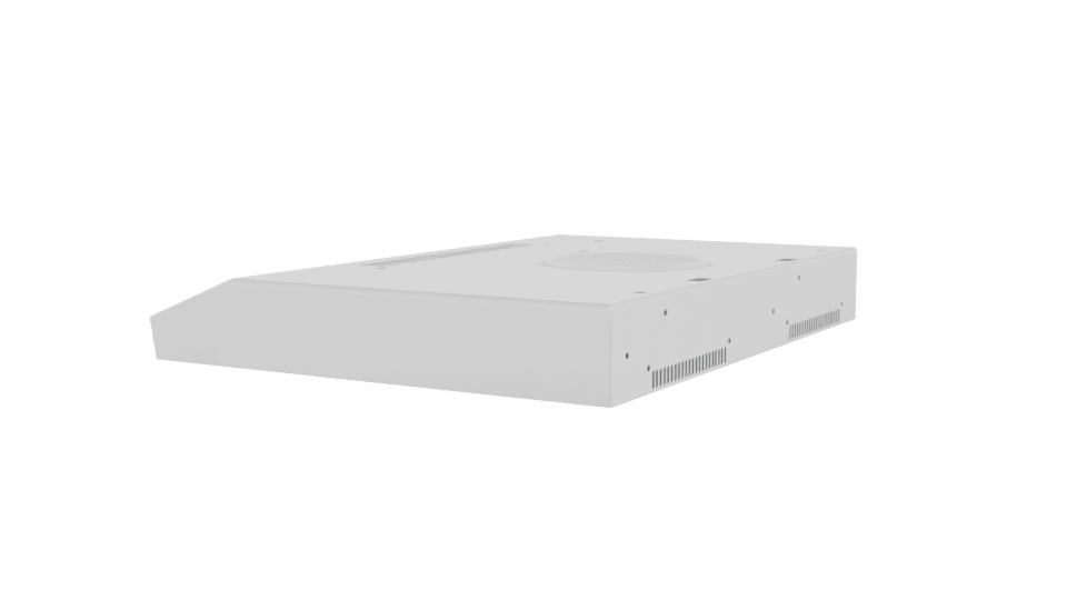 Sleek Modern White Device 3D Model - Professional 3D Model Render 3