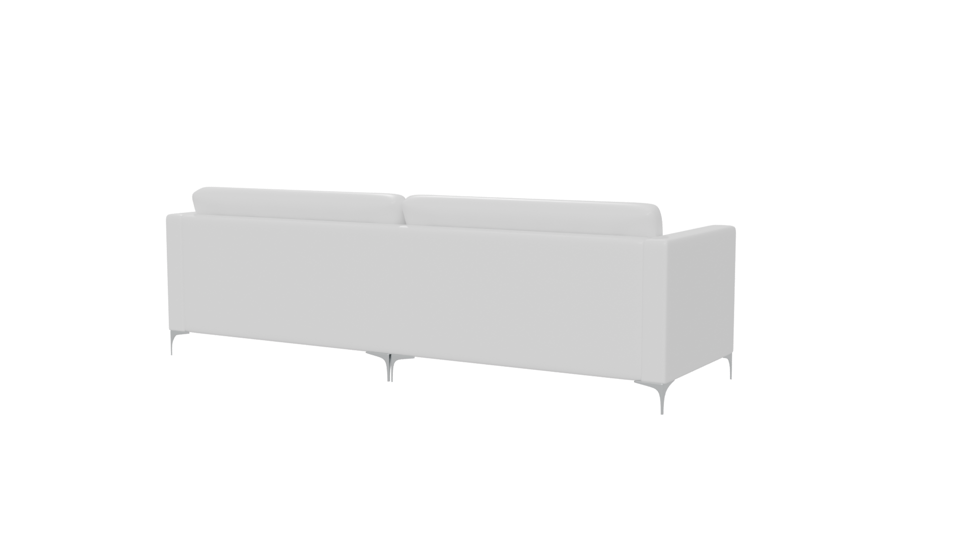 Stylish Minimalist Sofa Set - Professional 3D Model Render 6