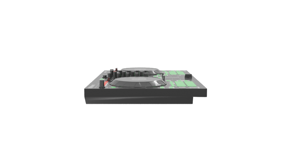 Compact DJ Controller 3D Model - Professional 3D Model Render 8