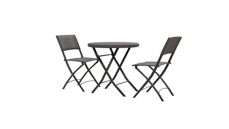 Stylish Outdoor Table Set 3D - Professional 3D Model Render 12