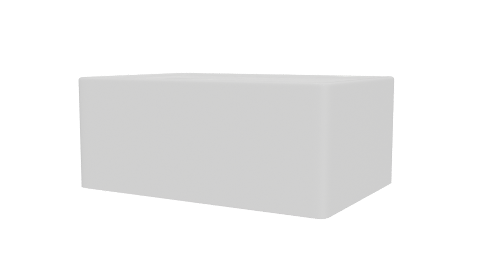 Elegant Freestanding Bathtub Model - Professional 3D Model Render 12