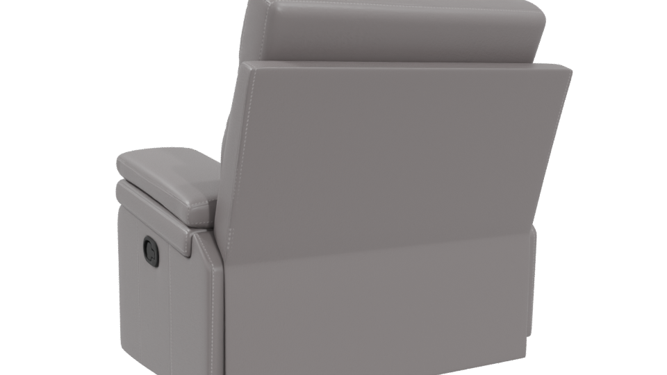 Stylish Recliner Chair 3D Model - Professional 3D Model Render 4