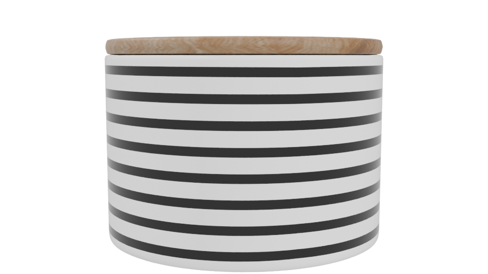 Stylish Modern Storage Container - Professional 3D Model Render 4