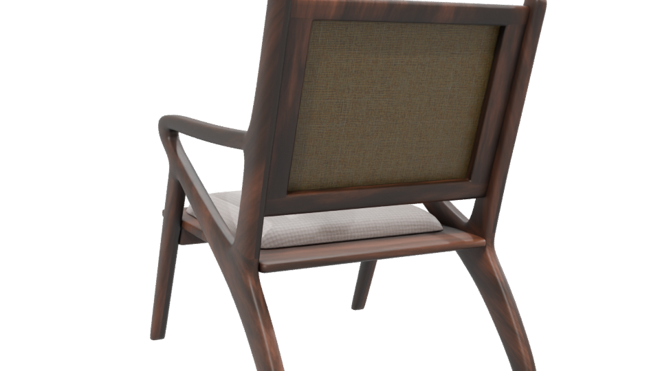Sitial Canning Modern Chair 3D - Professional 3D Model Render 13