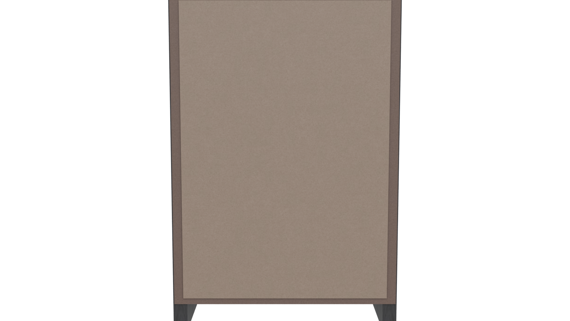 Stylish Wooden Drawer Unit 3D - Professional 3D Model Render 5