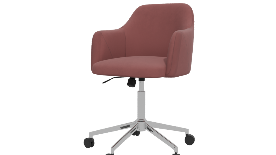 Stylish Ergonomic Office Chair 3D - Professional 3D Model Render 12