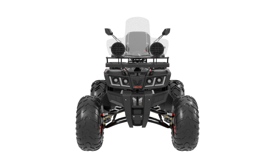 Stylized ATV Quad Bike Model - Professional 3D Model Render 2