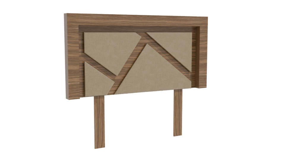 Cabecera Andalucia King Size 3D - Professional 3D Model Render 10