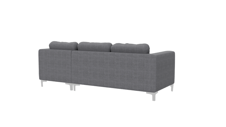 Contemporary Sectional Sofa 3D Model - Professional 3D Model Render 6